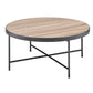 Bage Weathered Round Coffee Table
