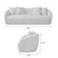 Linden Ivory Boucle Sofa