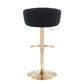 Contemporary Adjustable Bar Stool