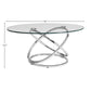 Modern Metal Cocktail Table Set