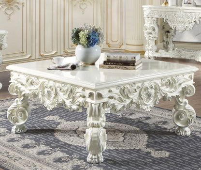 Adara Elegant White Coffee Table
