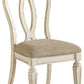 Realyn - Dining UPH Side Chair (Set of 2) - Ribbonback - Chipped White