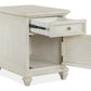 Newport - Chairside End Table - Alabaster