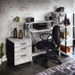 Nypho Antique White Writing Desk