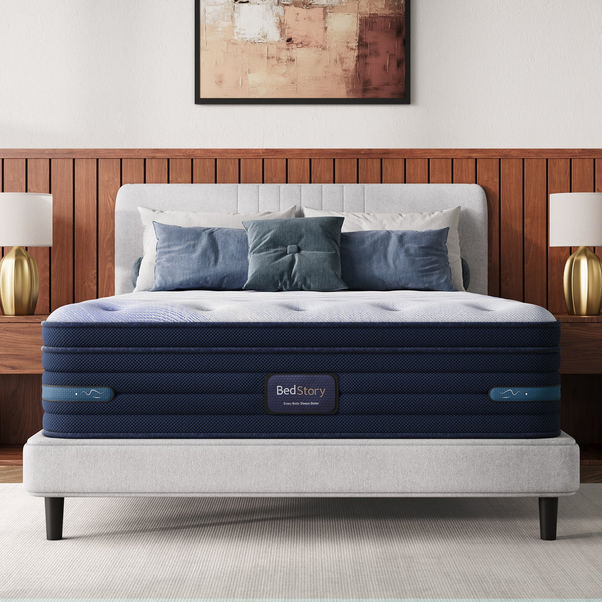 Bedstory Spine Align 12" Full Firm Hybrid Mattress