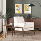 Cole Solid Wood Accent Chair