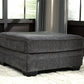 Tracling - Oversized Accent Ottoman - Slate