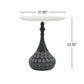Accent Metal Coffee Table