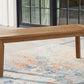 Janiyah - Bench - Light Brown