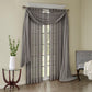 Solid Crushed Curtain Panel Pair (2 Pcs)