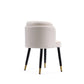 Zephyr Wood Velvet Dining Chair