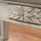 Realyn - Accent Bench - Antique White
