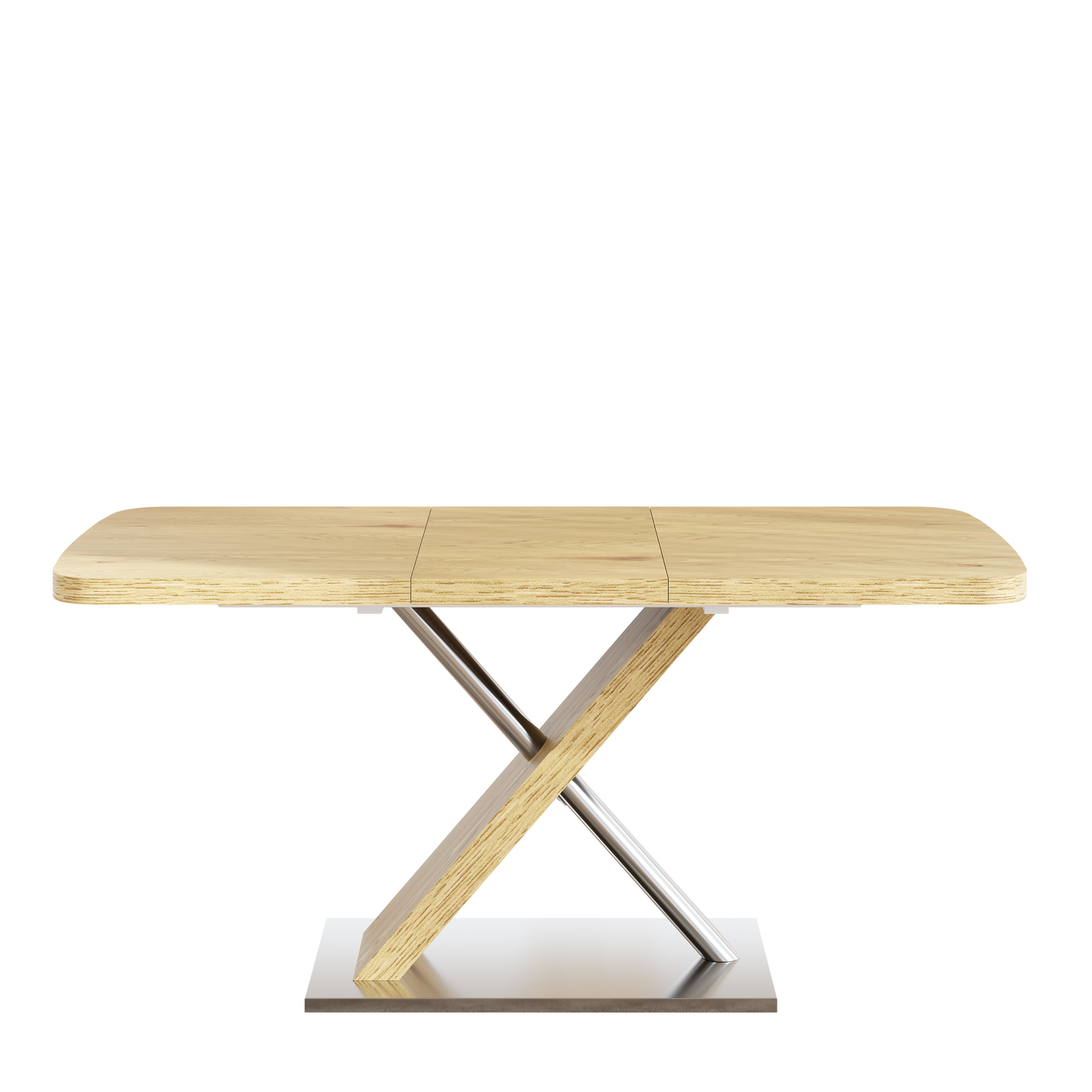47.25 "-63" Dining Table - Original Wood Color