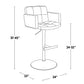 Stout Contemporary Adjustable Barstool with Swivel