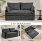 Pull Out Sofa Bed, Convertible Sleeper Sofa Couch, Side Storage, And USB / C - Type Charging Ports Chair - view 12