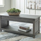 Freedan - 3 Pc. - Coffee Table, 2 End Tables - Grayish Brown