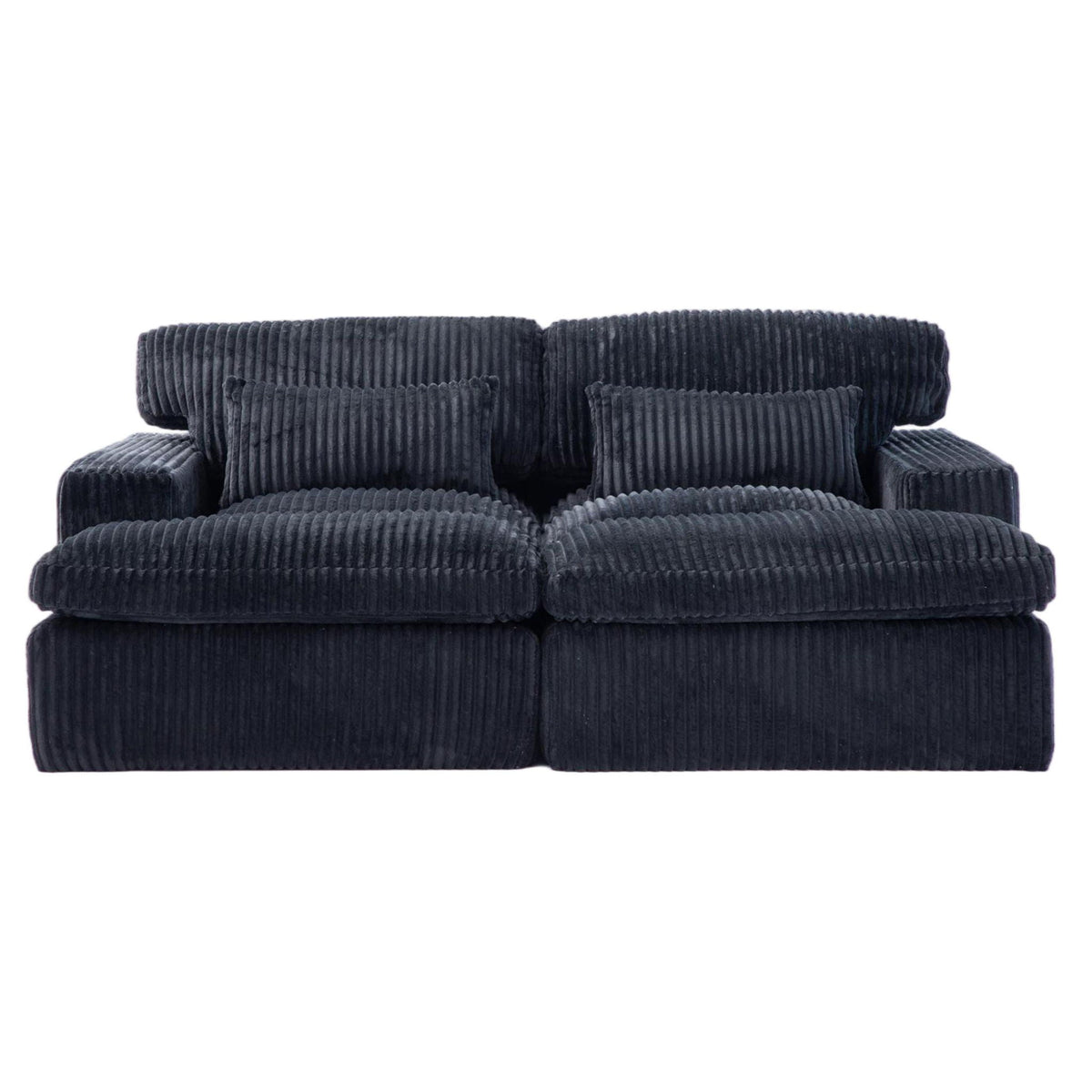 Double Chaise Lounge Chair, Oversized Upholstered Sleeper Cloud Couch - view 3