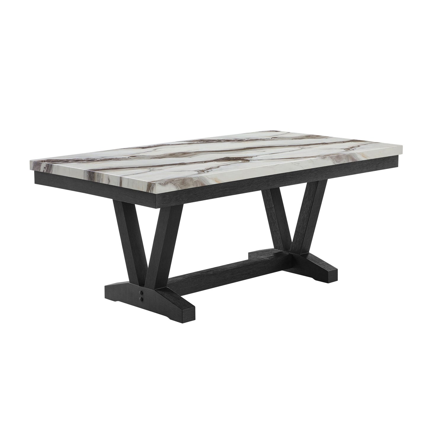 Panda Marble Dining Table