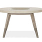 Lenox - Round Dining Table - Warm Silver
