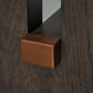 Burkhaus - Sofa Table - White / Dark Brown