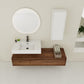 60 Inch Wall-Mounted Bathroom Vanity with Resin Sink