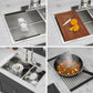 Topmount Drop-In Kitchen Sink - 33"x22" Double Bowl