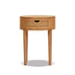 Cabana 18" Round Cane Rattan Storage Side Table