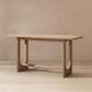 Turnkey 72" Modern Trestle Console Table - Antique