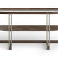 Elora - Demilune Sofa Table - Walnut