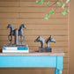 Trotting Horse Bookends Set