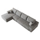 135" Cloud Sectional Couch with L-Shape Chaise