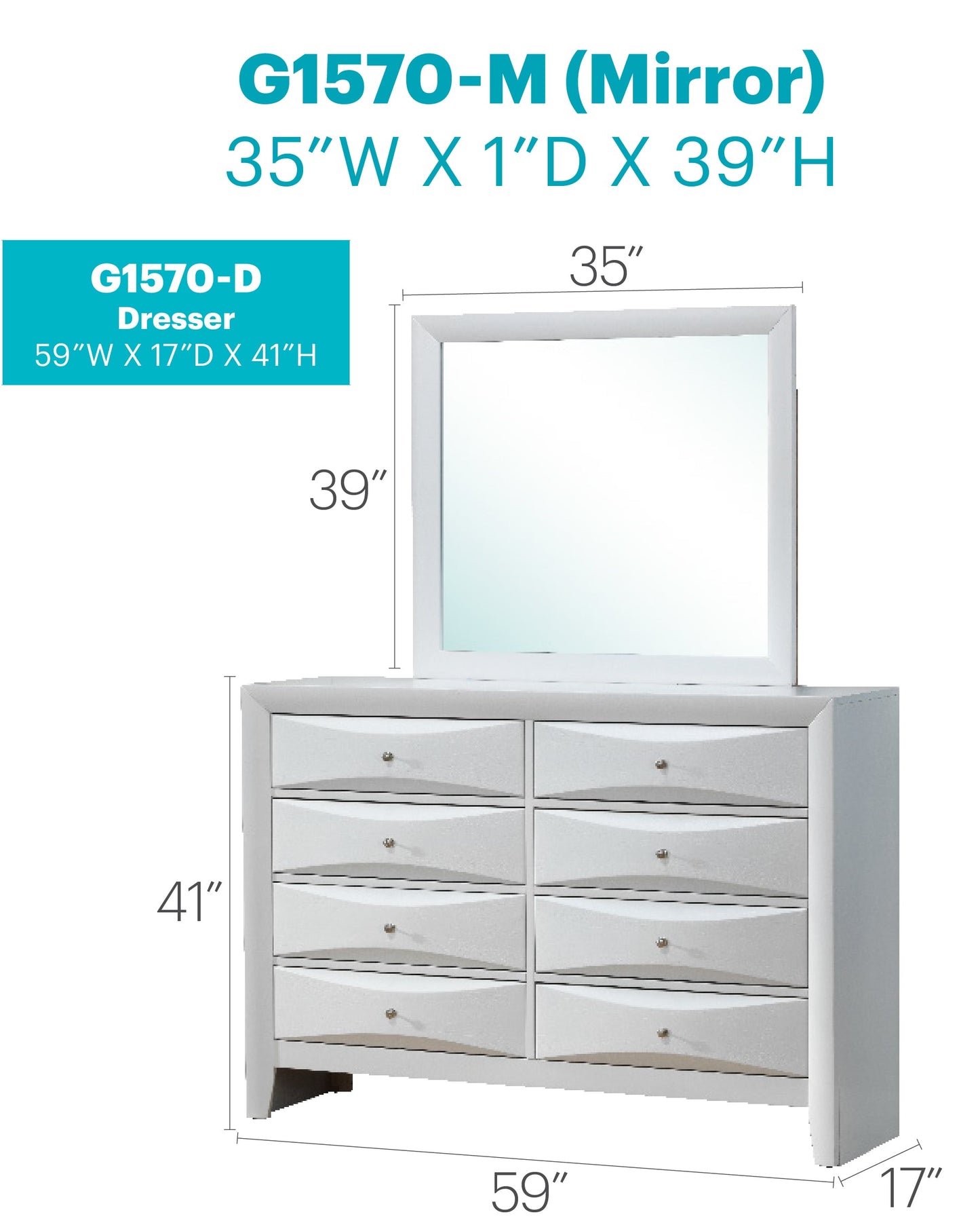 Marilla G1570-D Dresser