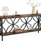 70.9 Inches Extra Long Industrial Console Table