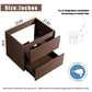 Wall-Mounted Bathroom Vanity