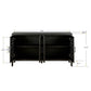 Hollow Four Door Antique Cabinet