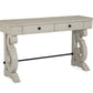 Bronwyn - Rectangular Sofa Table - Alabaster