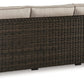 Coastline Bay - Sofa With Cushion - Brown