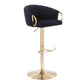 Contemporary Adjustable Bar Stool