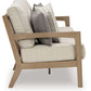 Hallow Creek - Sofa With Cushion - Driftwood