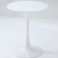 White Round Dining Table