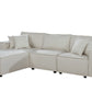 Harvey 104" Sofa with Reversible Chaise