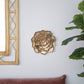 D10x1.4" Succulent Wall Plaque - 2 Piece