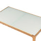 Gwynn Frosted Glass Top Coffee Table