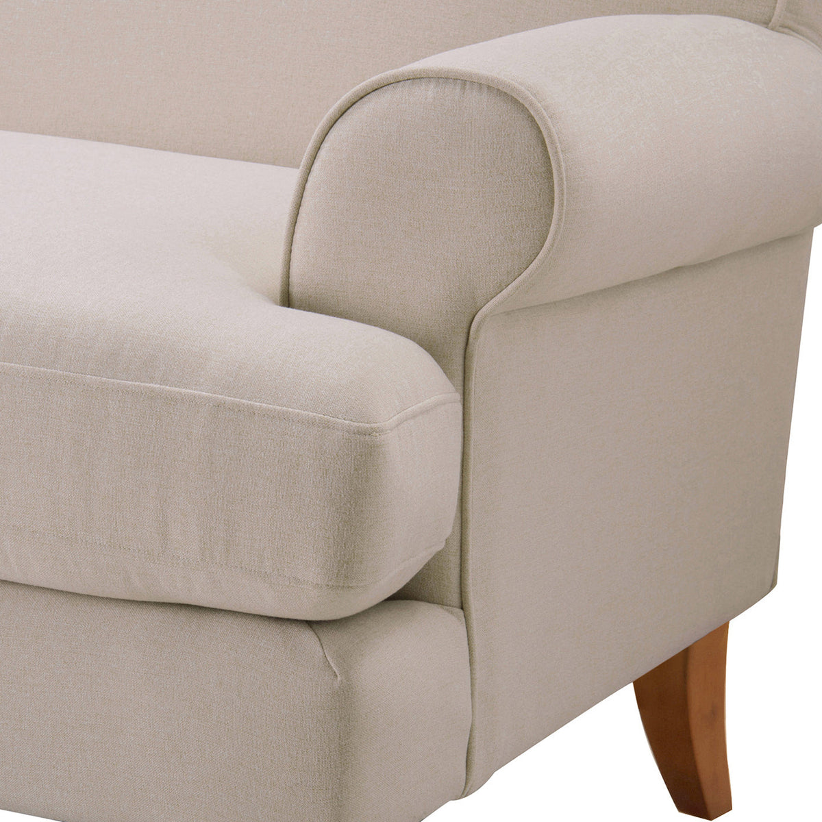 Alana Lawson Three-Cushion Tightback Sofa, Sky Neutral