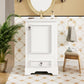 20 Inch Bathroom Vanity with Ceramic Sink