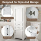 71-Inch Tall Freestanding Bathroom Vanity