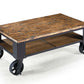 Pinebrook - Rectangular Starter Cocktail Table - Distressed Natural Pine