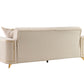 Lisa Modern Sofa in Copper