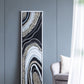 Elongated Landscape Rectangle Framed Oil Painting