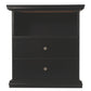 Maribel - One Drawer Night Stand - Black